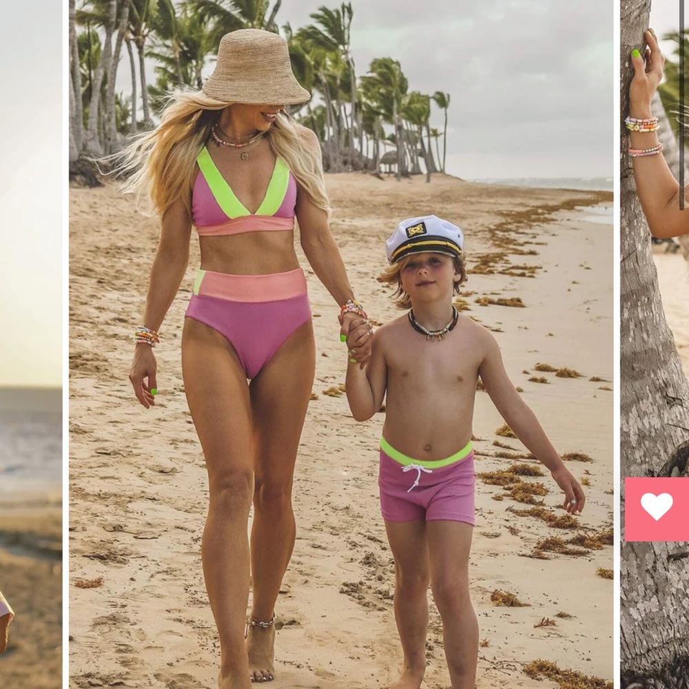 NWT, Infamous swim two piece swimsuit.